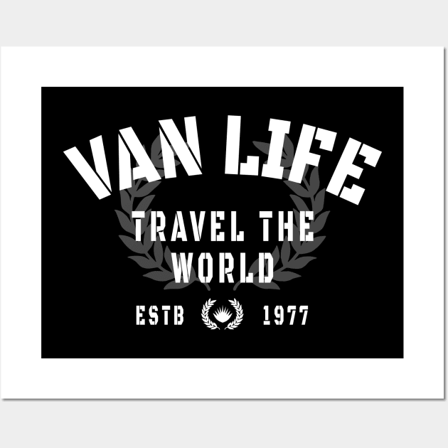 Van Life - Van Dweller Wall Art by ShirtFace